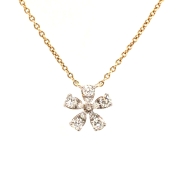 diamond-Flower-necklace