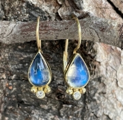 Blue-Moonstone-Dangeling-Pear-Shape-Earrings