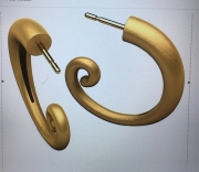 Scroll-Hoop-Earrings
