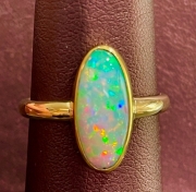 Slim-Oval-Opal-Ring