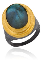 POMPEI labradorite ring